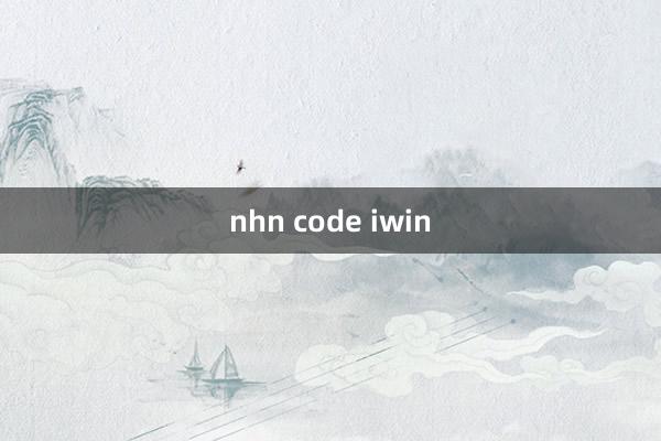 nhn code iwin