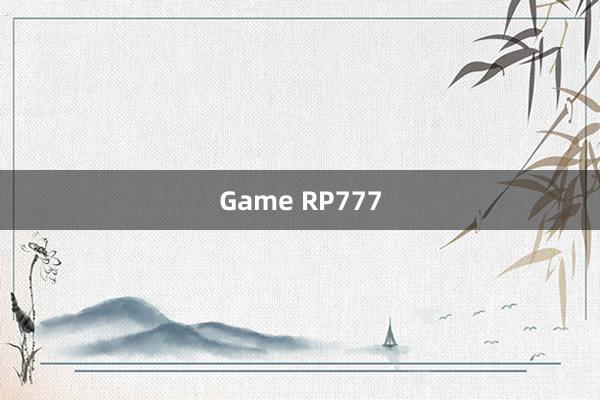 Game RP777