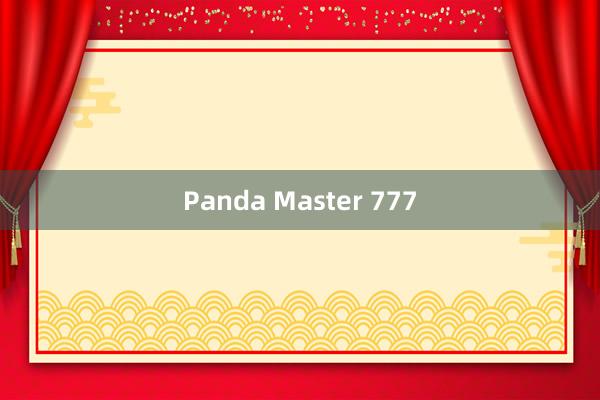 Panda Master 777