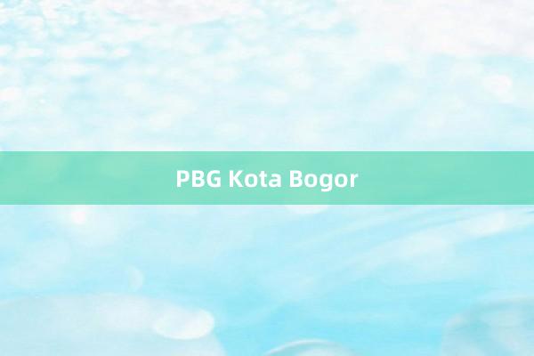 PBG Kota Bogor