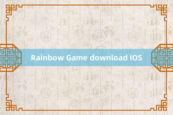 Rainbow Game download IOS