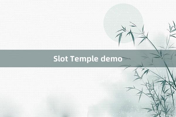 Slot Temple demo