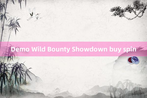 Demo Wild Bounty Showdown buy spin