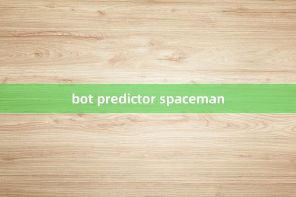 bot predictor spaceman