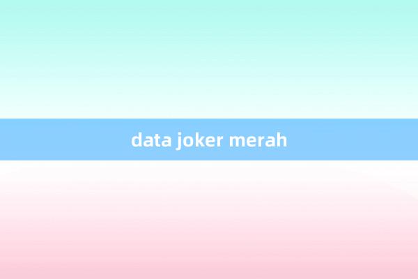 data joker merah