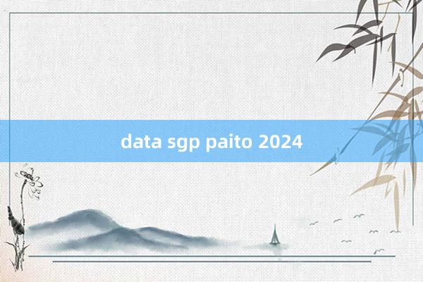 data sgp paito 2024