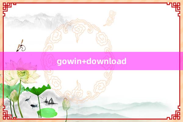 gowin+download