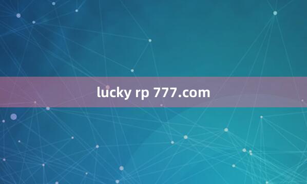 lucky rp 777.com