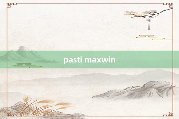 pasti maxwin