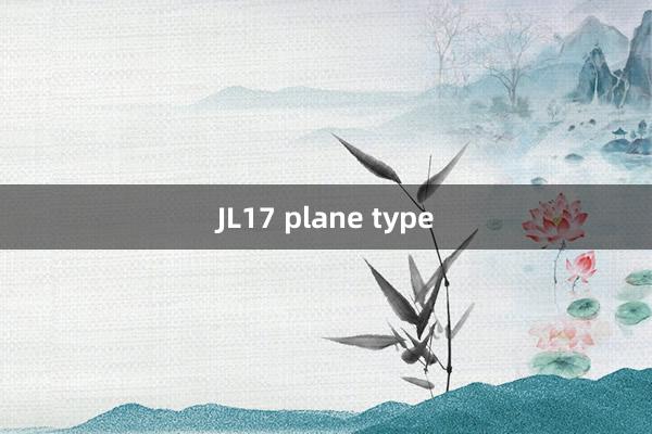 JL17 plane type